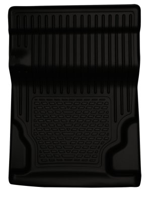 Chevrolet Tahoe Floor Liner - Rear - Husky Liners - WeatherBeater Walkway - Black - `10-`13